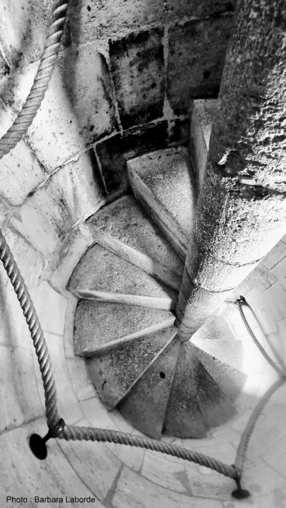 L'escalier à vis de la tour du Phare de Richard